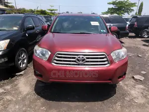 Toyota Highlander Limited 2009 Red