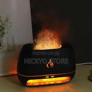 Crystal Salt Stone Aroma Humidifier With Night Light