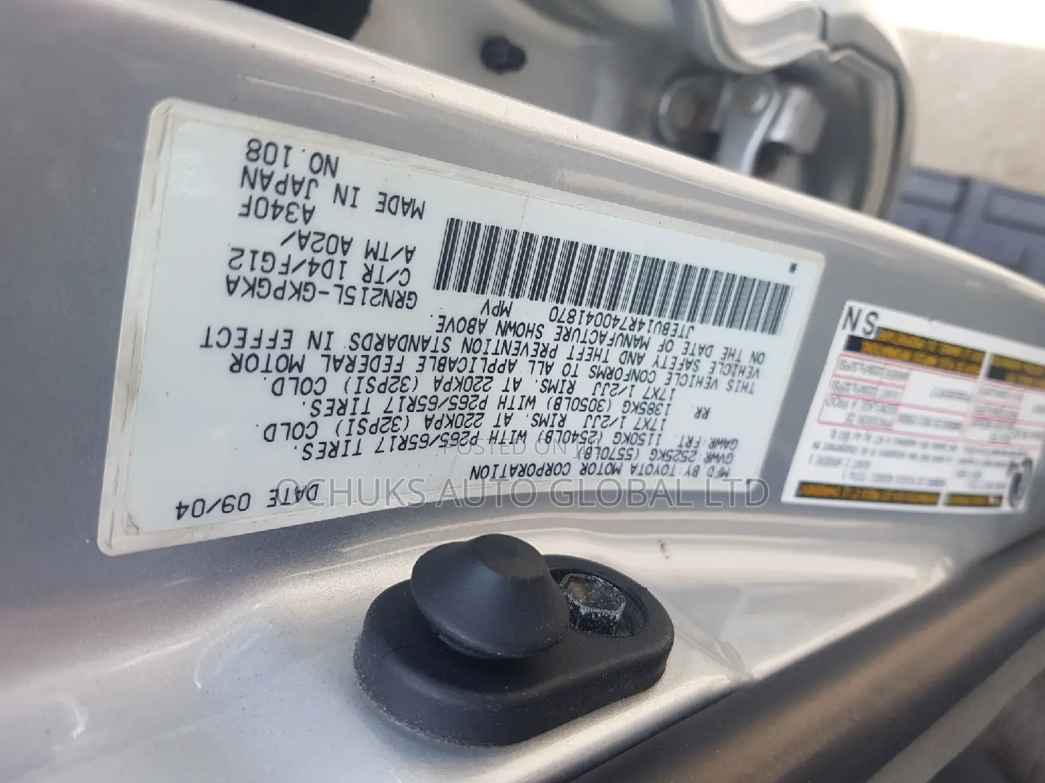 Toyota 4-Runner 2005 Silver