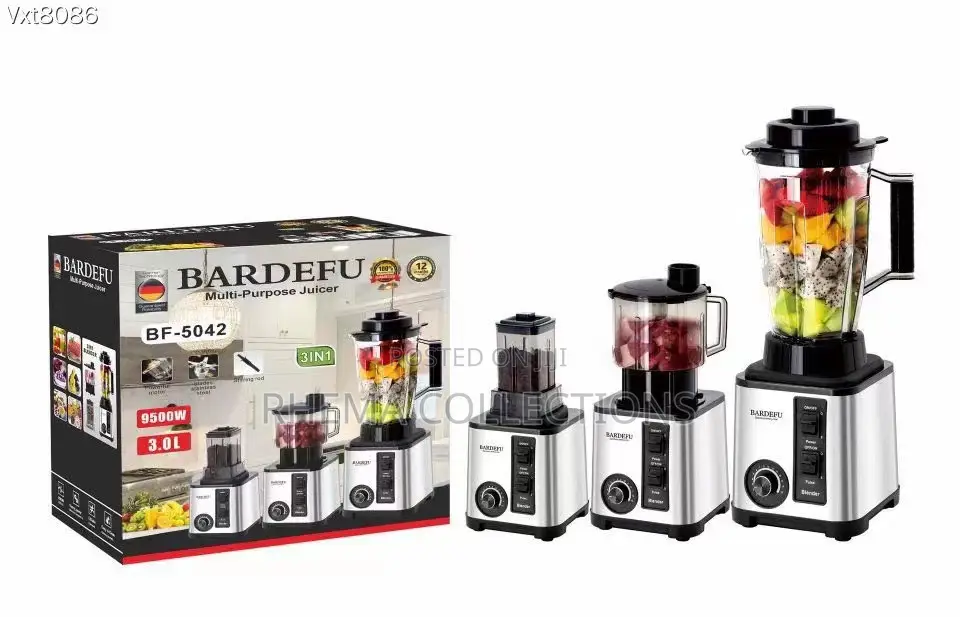 Original Quality 3cup 9500watt Bardefu Blender With 9525