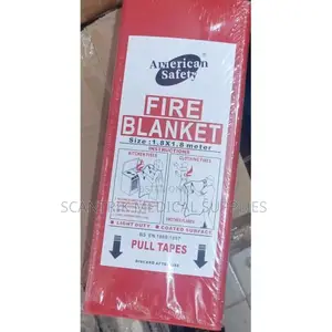100% Well Woven Fiberglass Fire Blanket