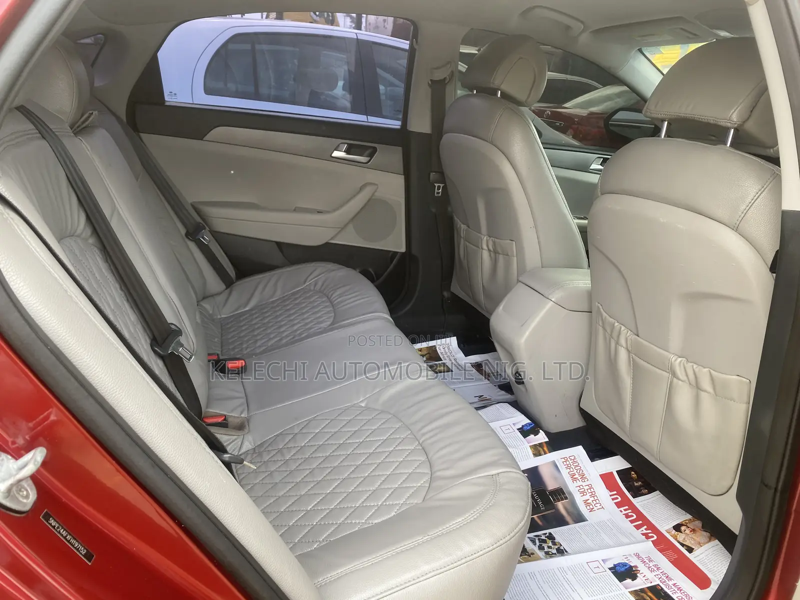 Hyundai Sonata 2015 Red