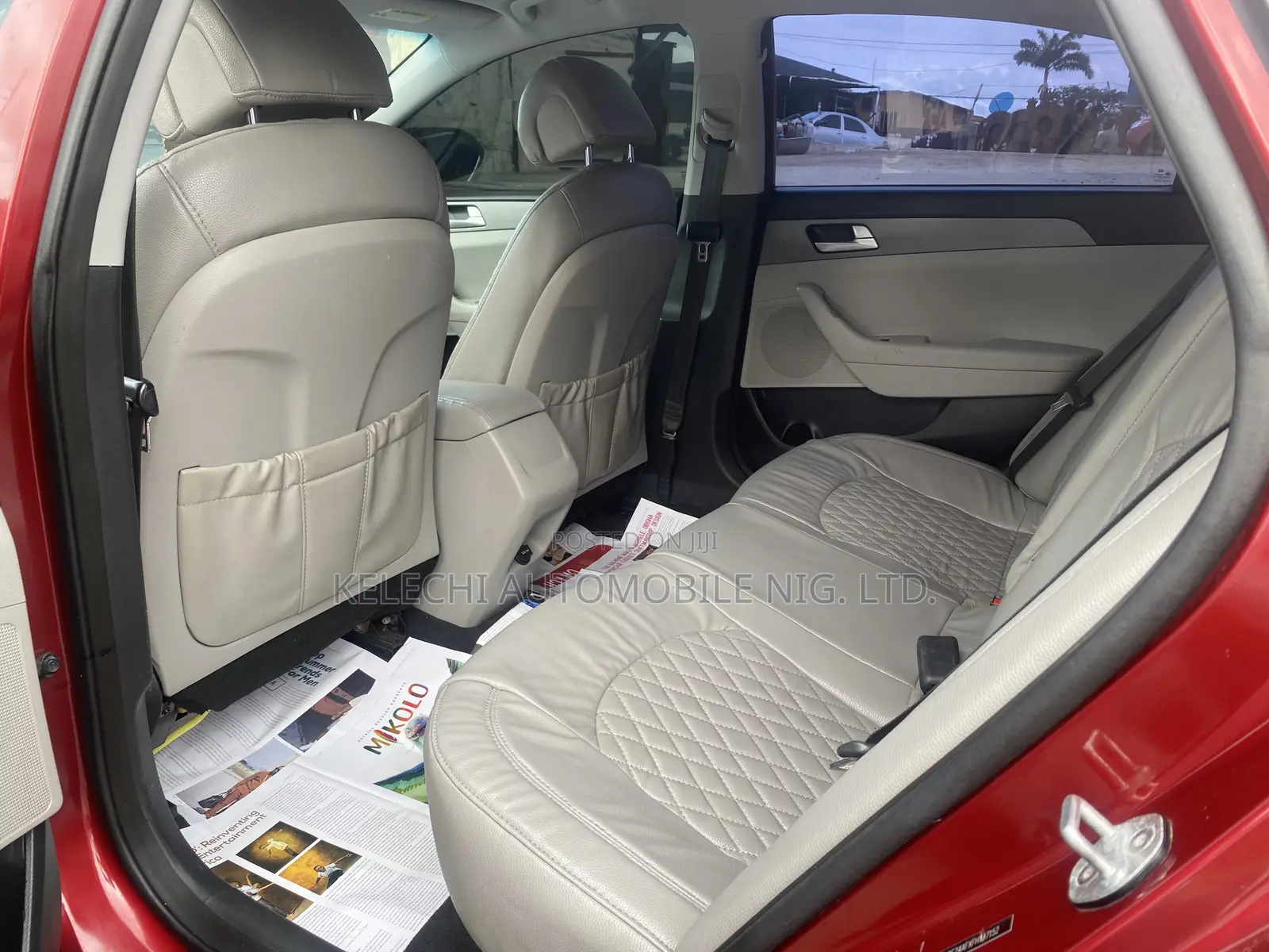Hyundai Sonata 2015 Red