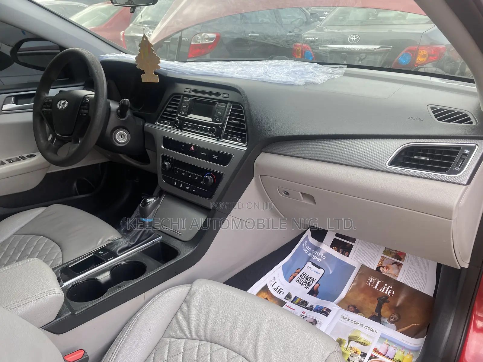 Hyundai Sonata 2015 Red