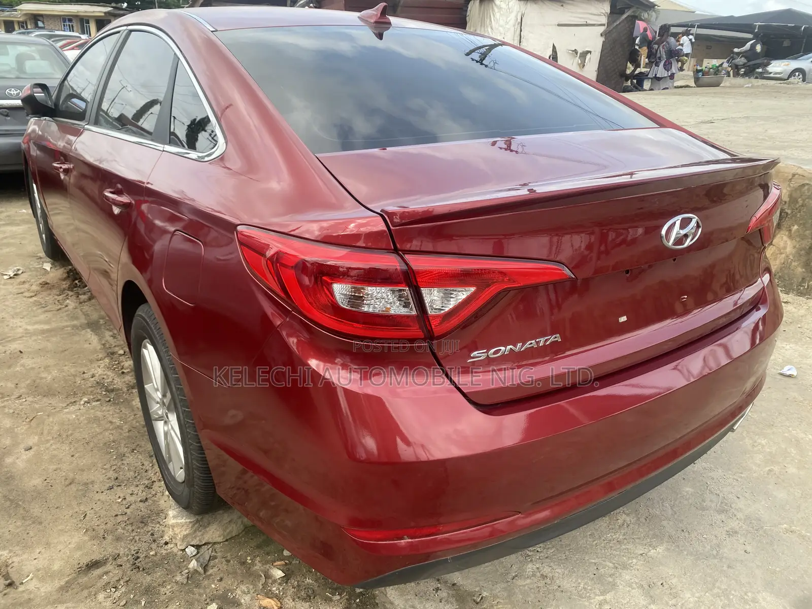 Hyundai Sonata 2015 Red