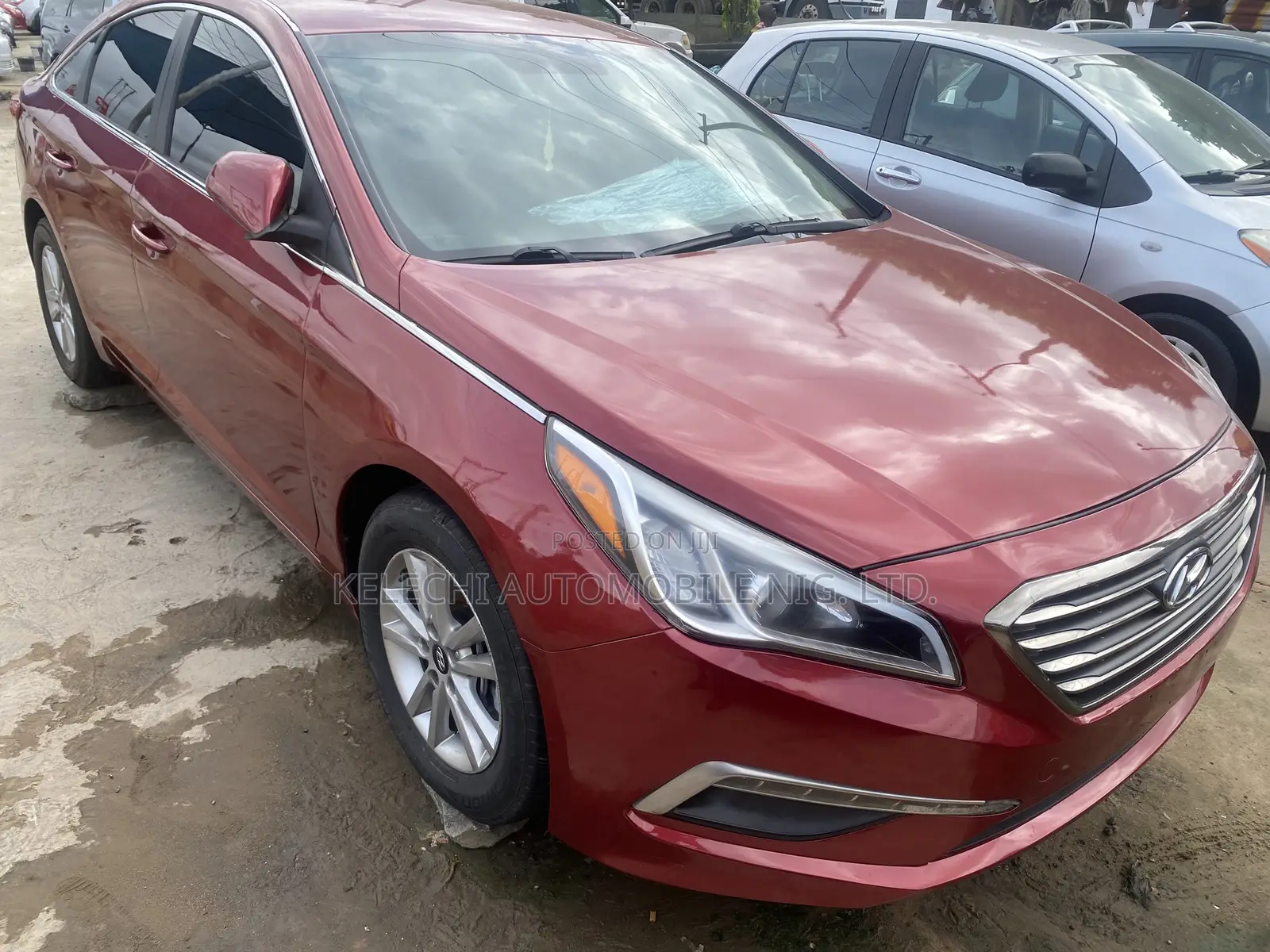 Hyundai Sonata 2015 Red