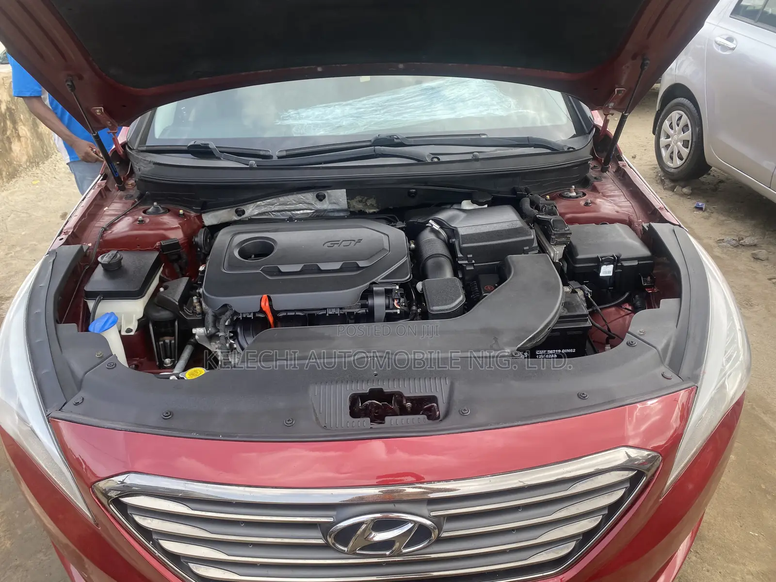 Hyundai Sonata 2015 Red