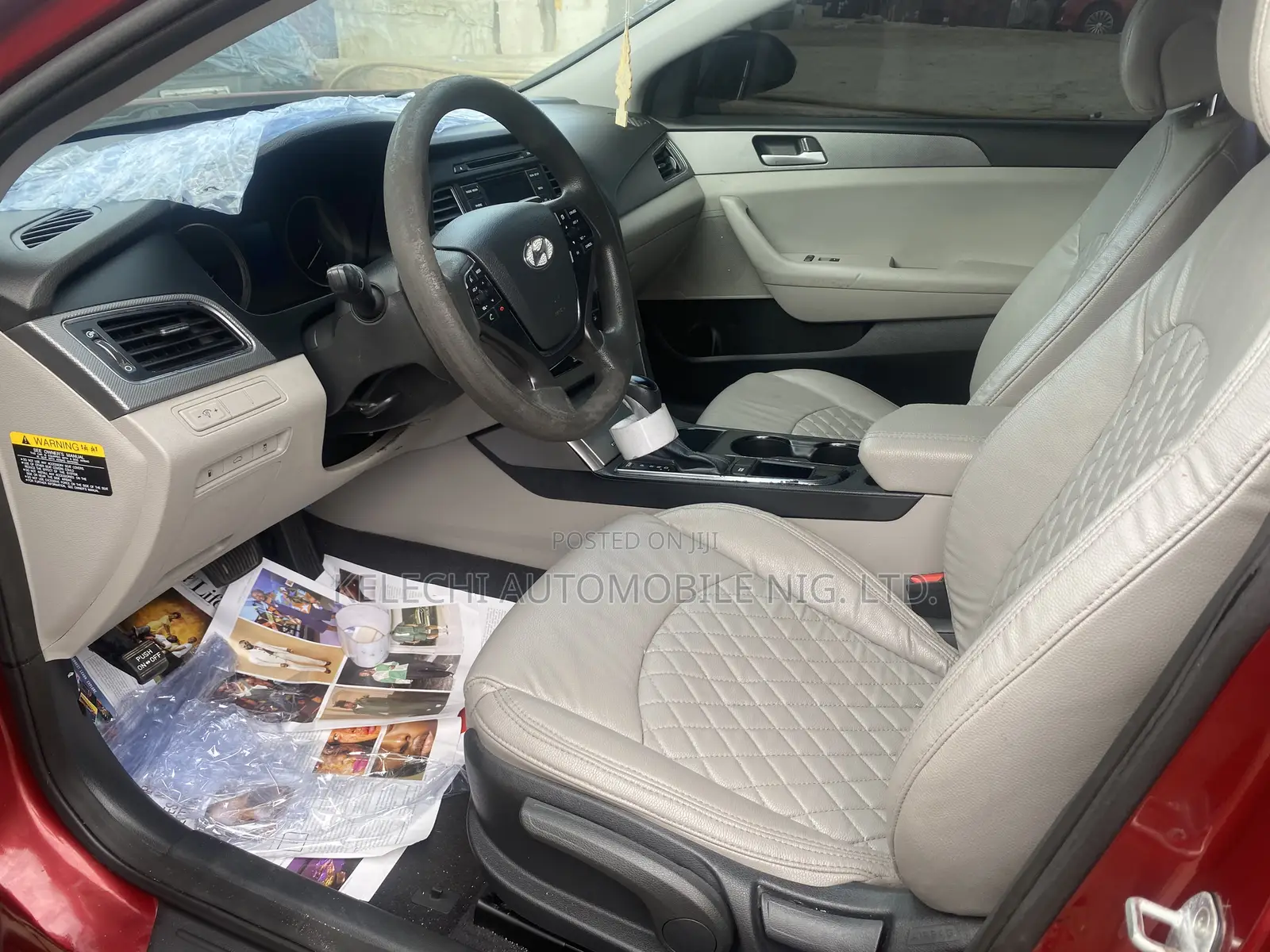 Hyundai Sonata 2015 Red
