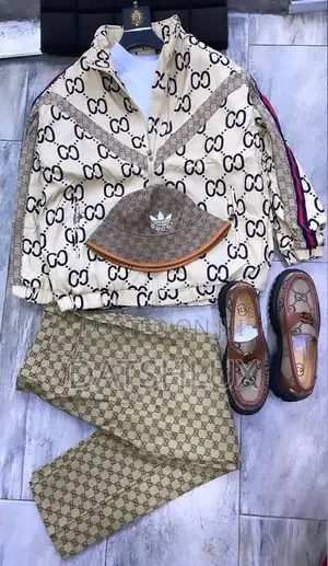 Gucci Luxury Jackets With Pant Trousers and Shoe