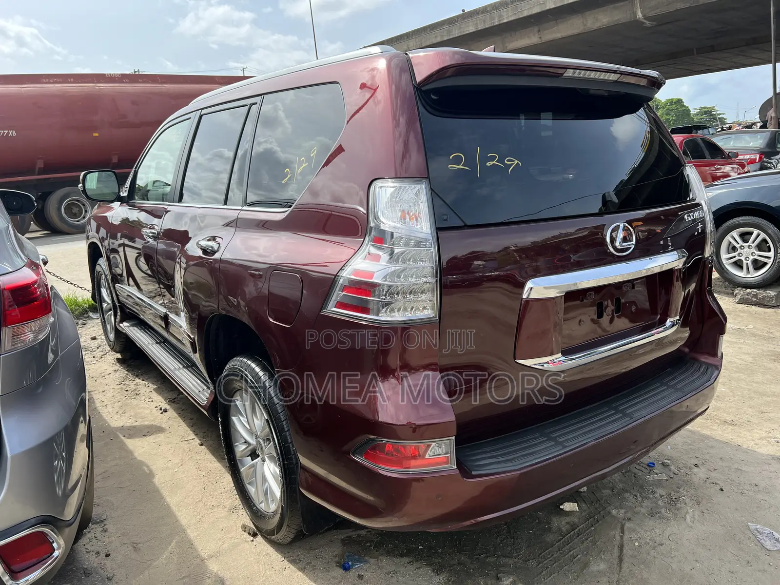 Lexus GX 2016 Red