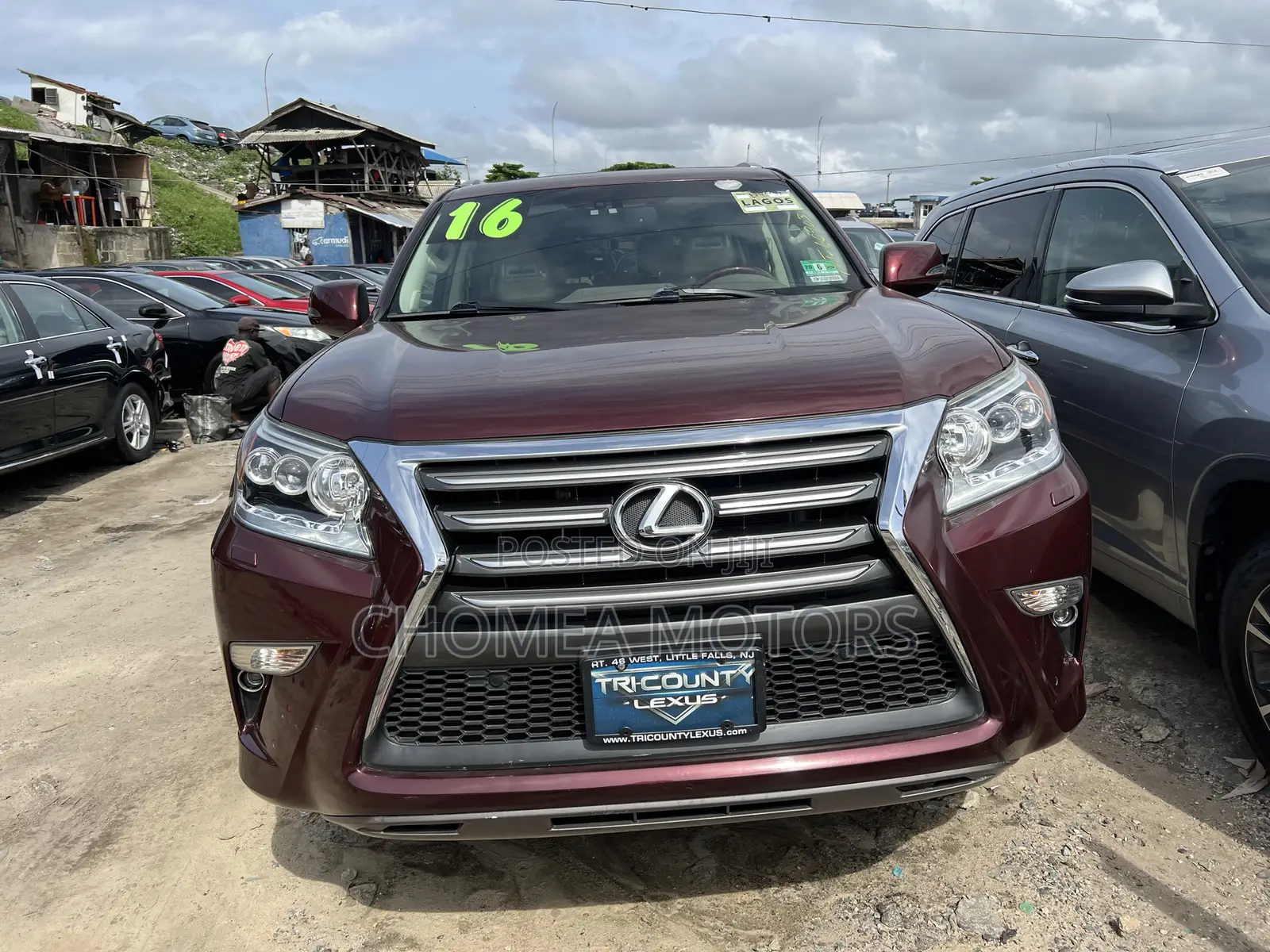 Lexus GX 2016 Red