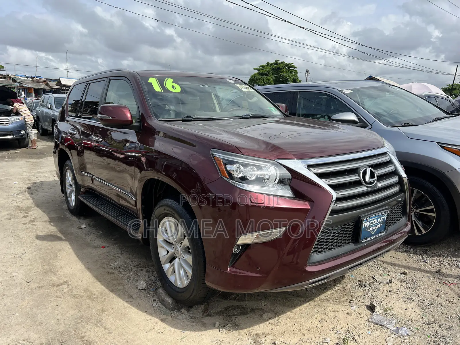 Lexus GX 2016 Red