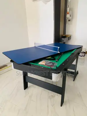 6 Fit Snooker Table With Tennis Bored Foldable