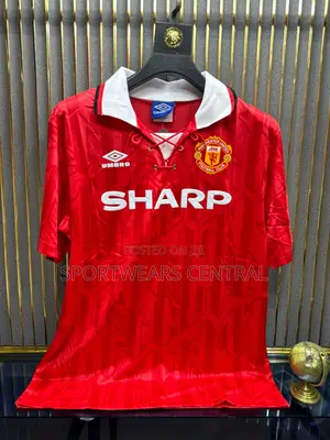 Men’S Manchester United 1992_1994 Home Vintage/Retro Jersey