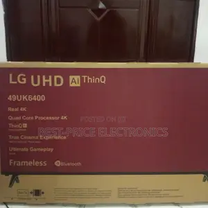 LG 49 Inches Thinq Al Processor Discounted Sales