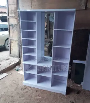 Classy 4ft by 6ft Shoe / Bag Rack With Mirror