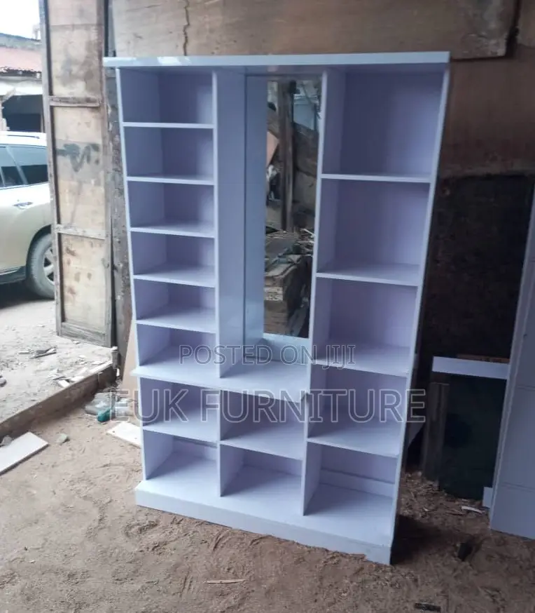 Classy 4ft by 6ft Shoe / Bag Rack With Mirror