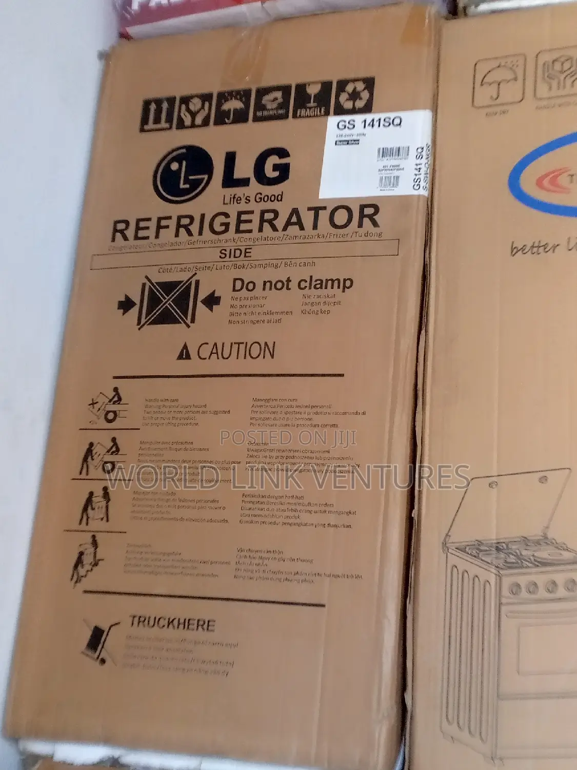 Lg Refrigerator Fridges 141 Model 2 Doors