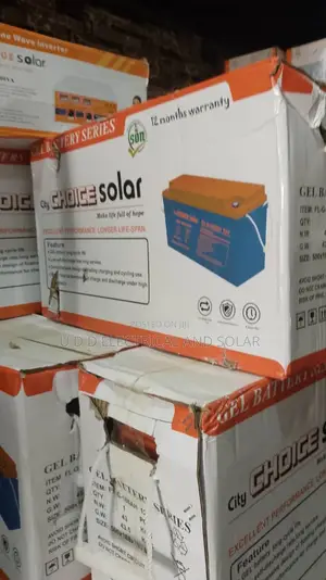 Choice Solar 160amps Quality Solar Battery 12v