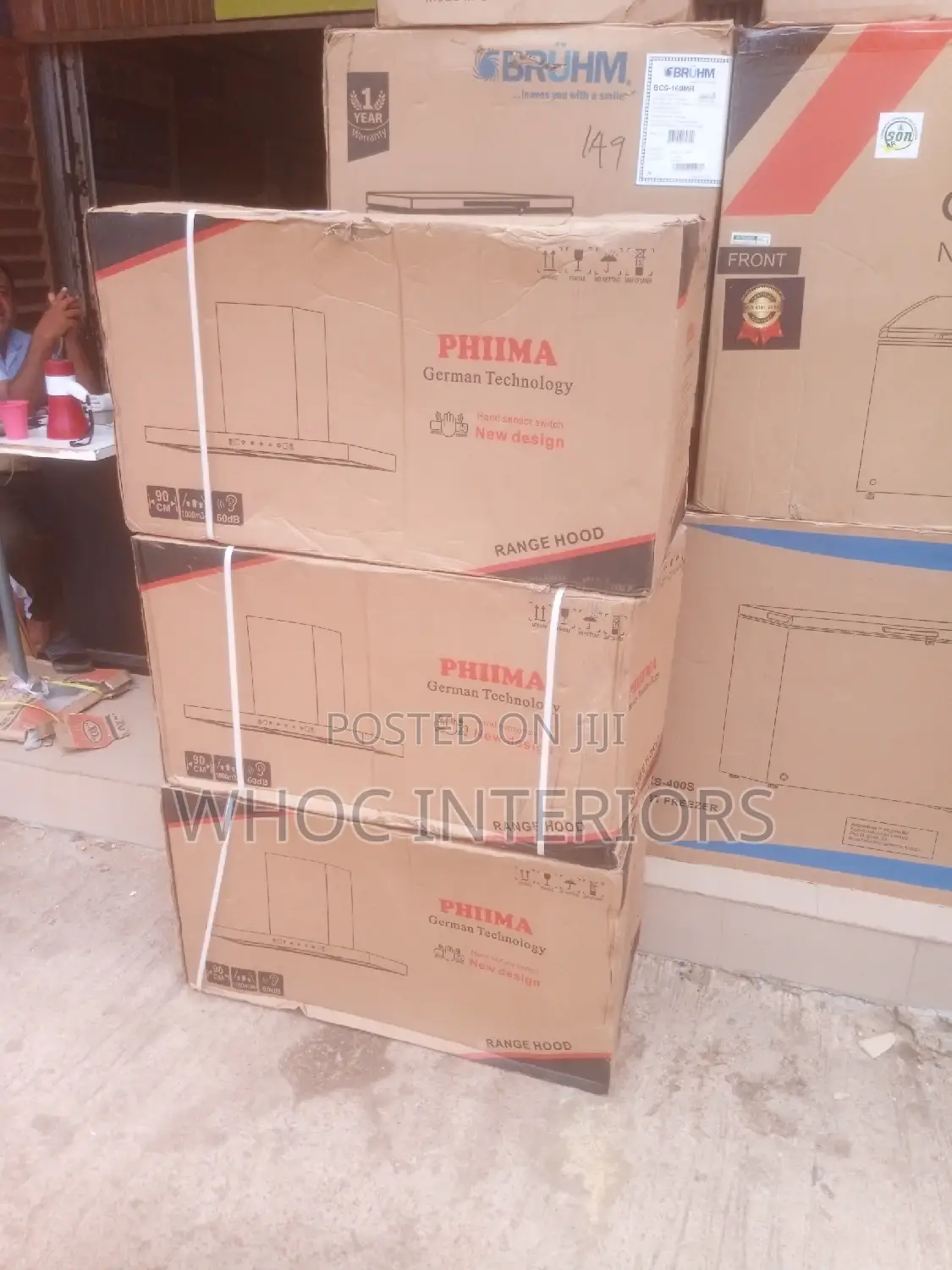 Phiima Hood Extractor 101F 90cm