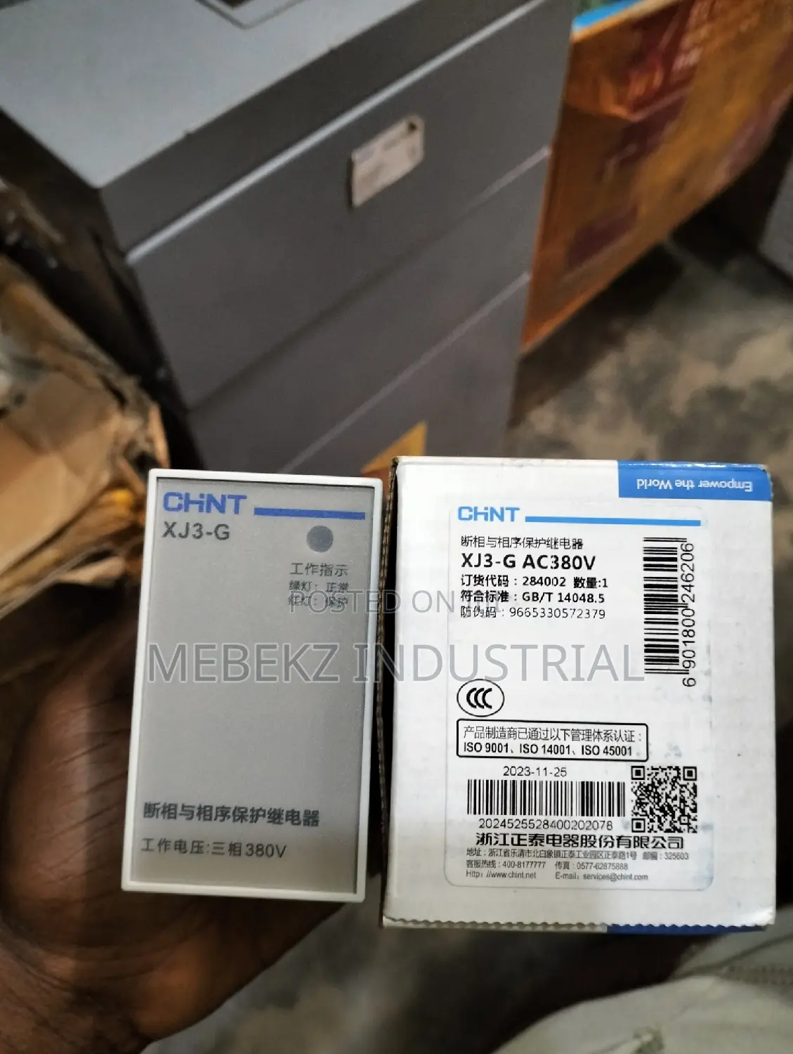 Chint Phase Failure XJ3-G Ac380v