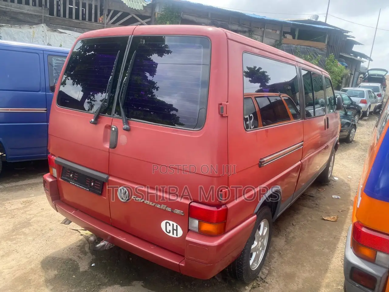 Volkswagen Transporter 2004 Red