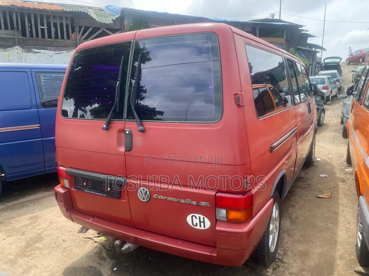 Volkswagen Transporter 2004 Red