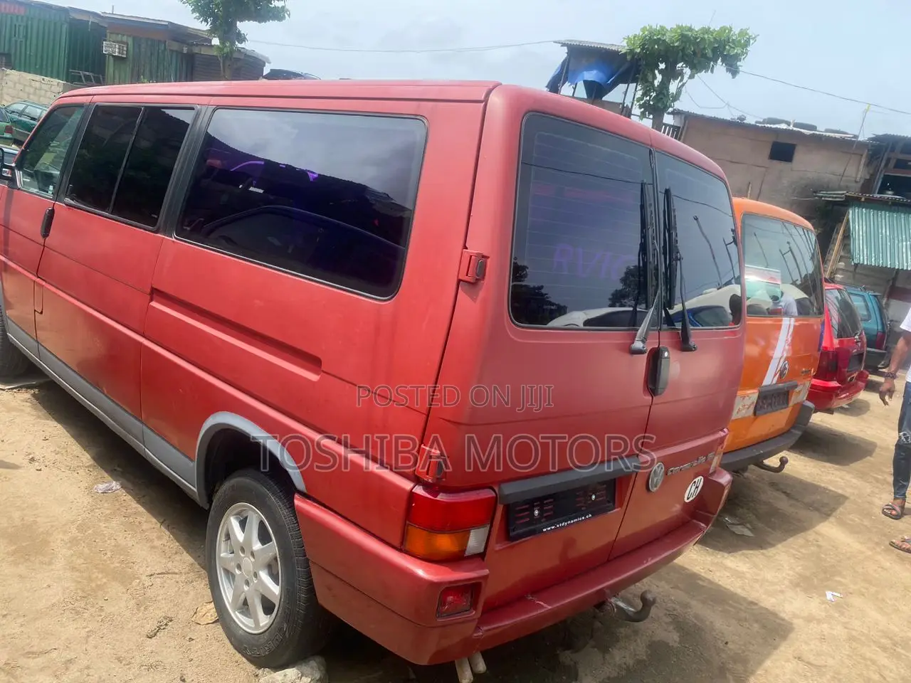 Volkswagen Transporter 2004 Red