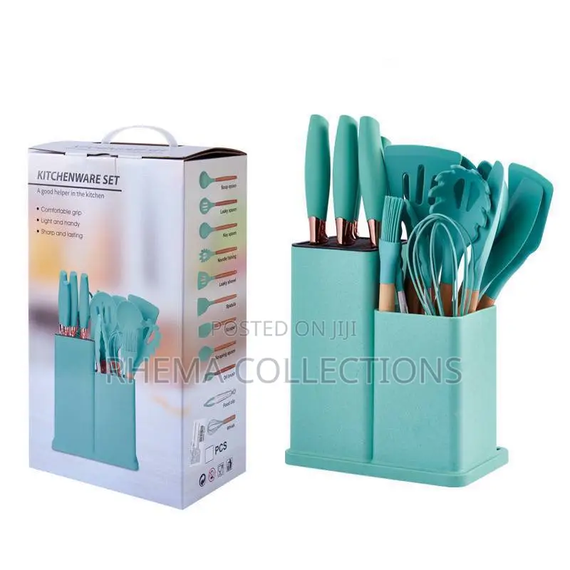 19pc Quality Kitchen Silicon Cooking Nonstick Set