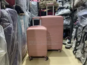 2n1 Rose Gold Unbreakable Travel Luggage