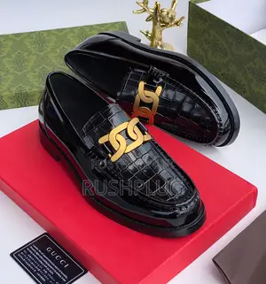 Dope Gucci Shiny Leather Shoe