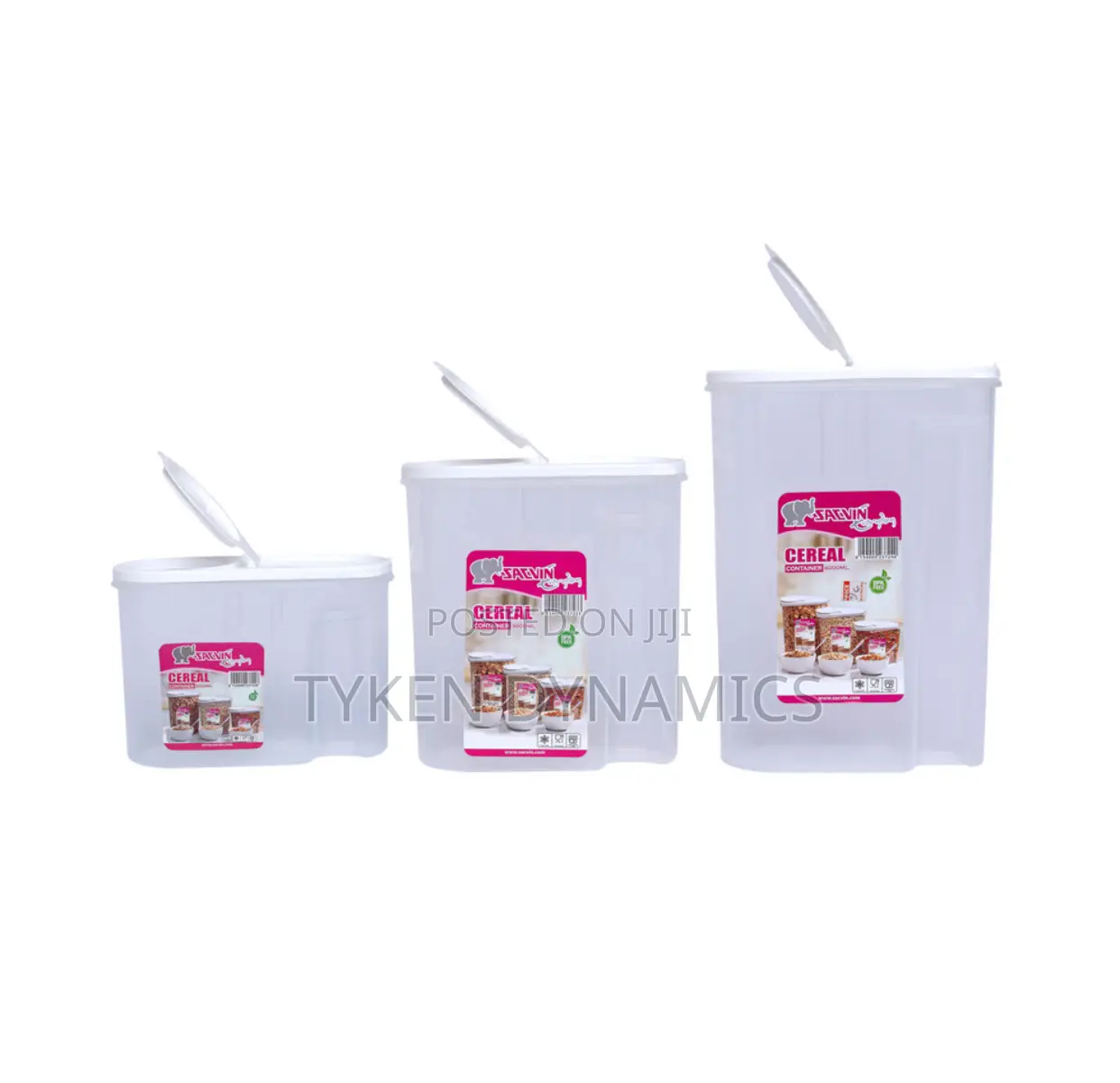 3 in 1 Cereal Containers