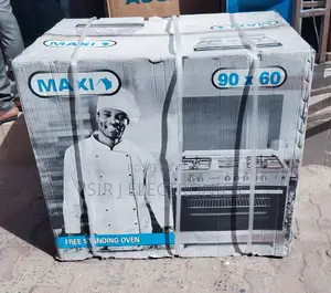60 by 90 MAXI 6 BURNER (4 + 2) GAS COOKER WITH OVEN/GRILL