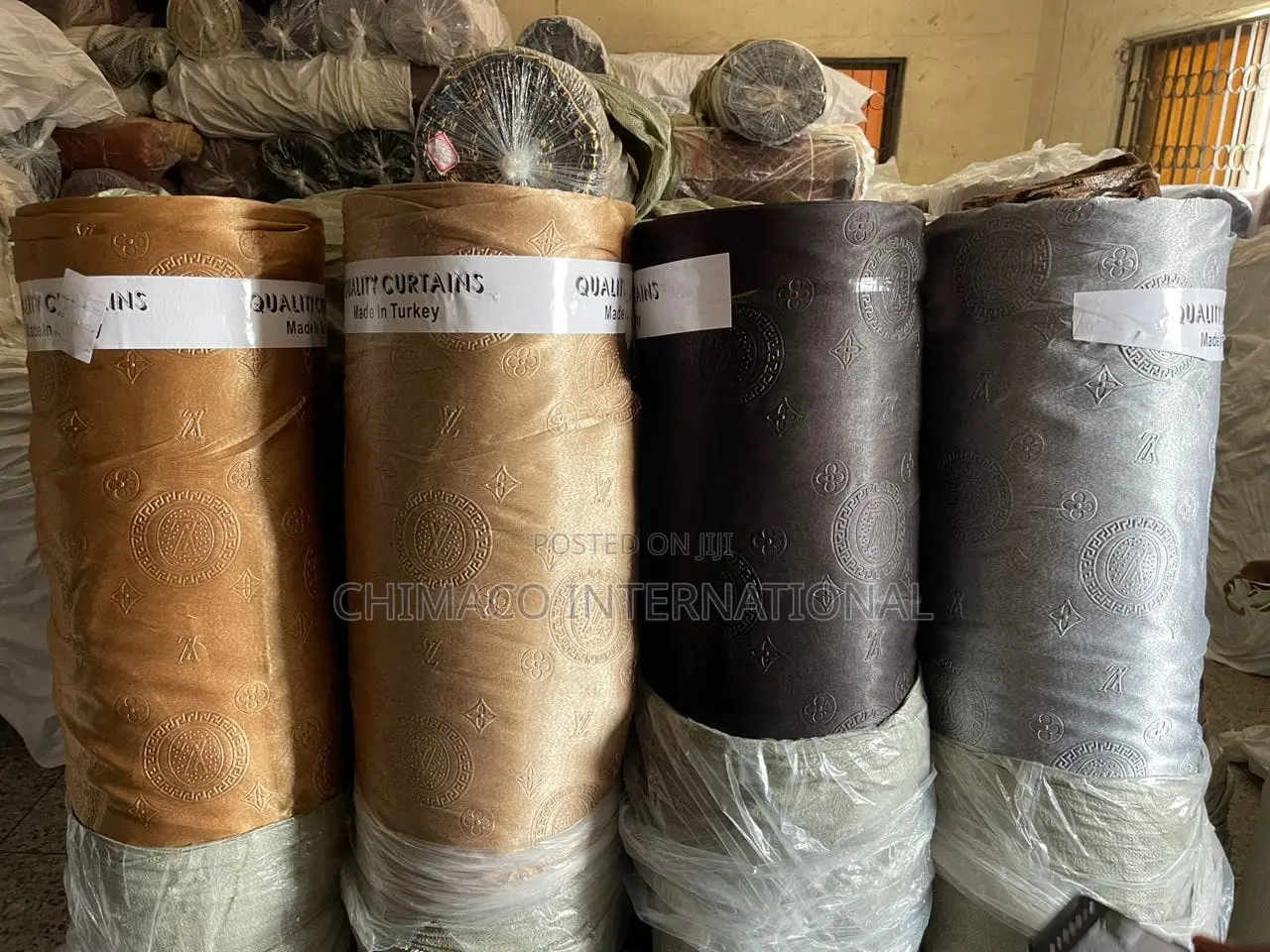 Stock Courtain Material