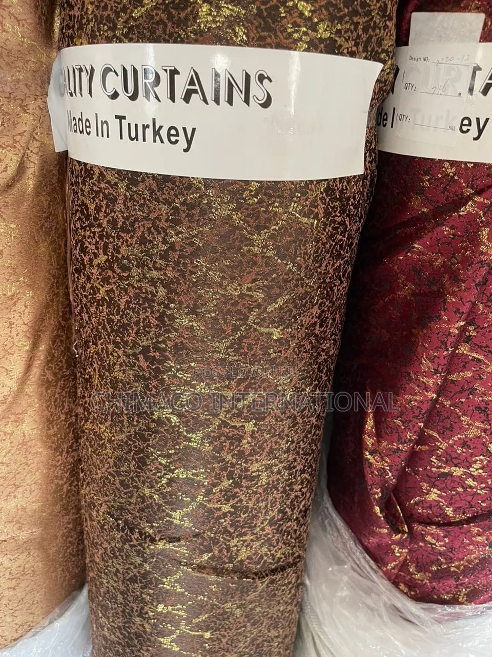 Stock Courtain Material