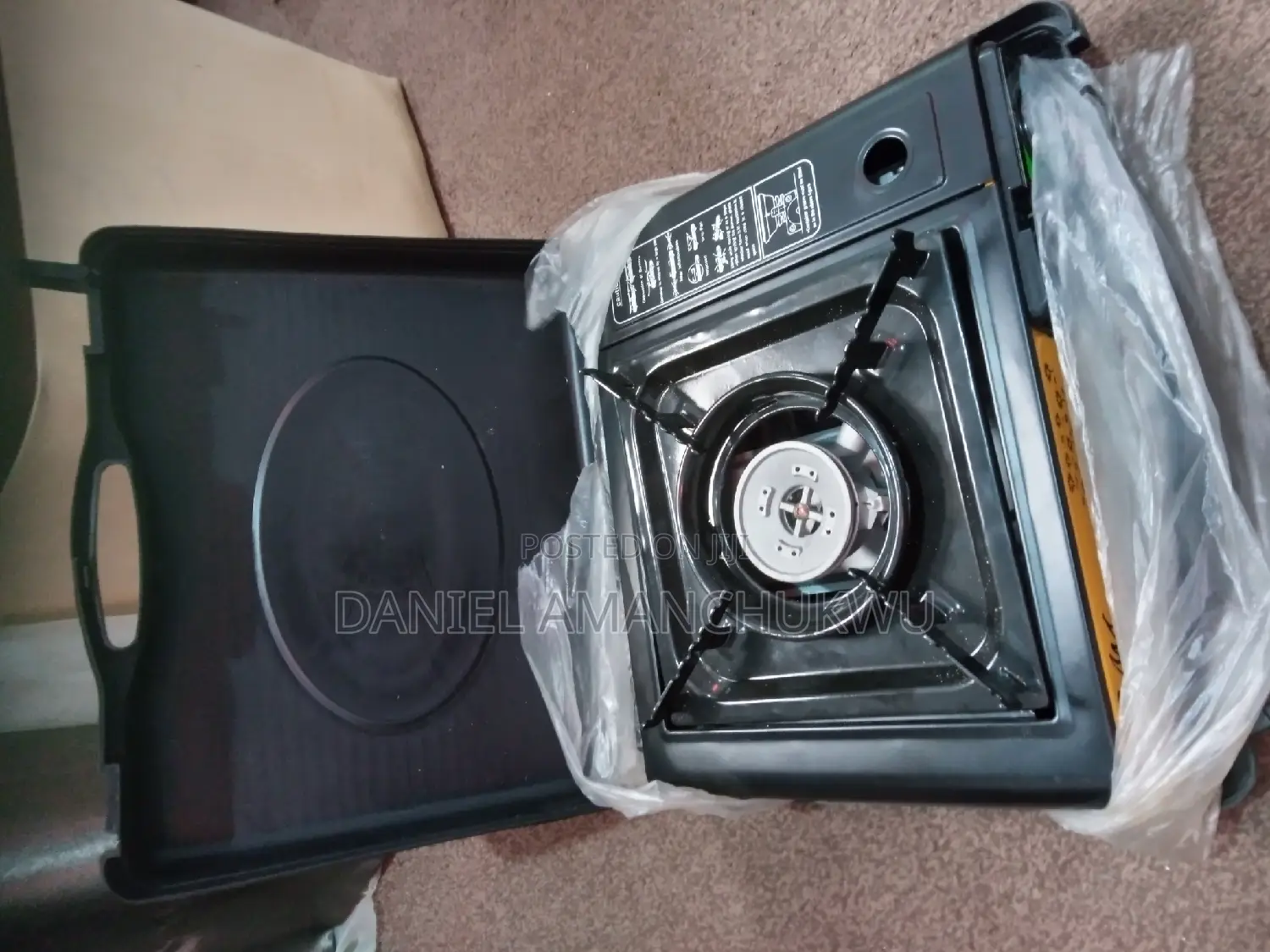 Portable Single Gas Burner With Casing