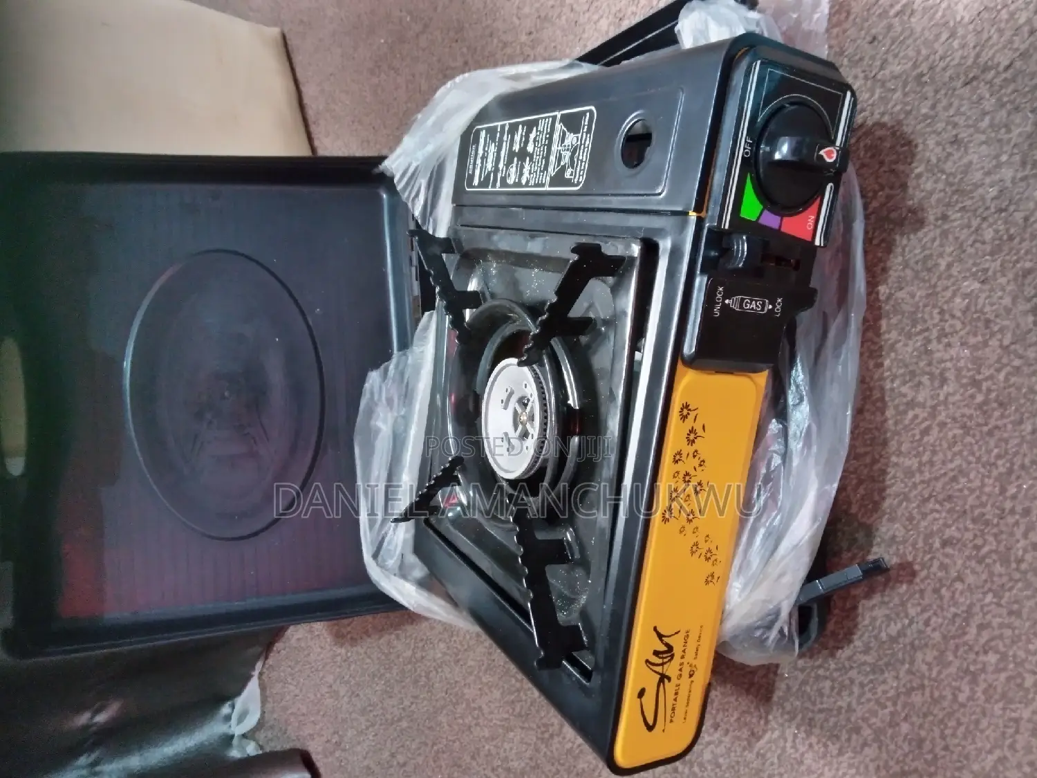 Portable Single Gas Burner With Casing