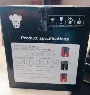 5.5litres Silver Crest Air Fryer