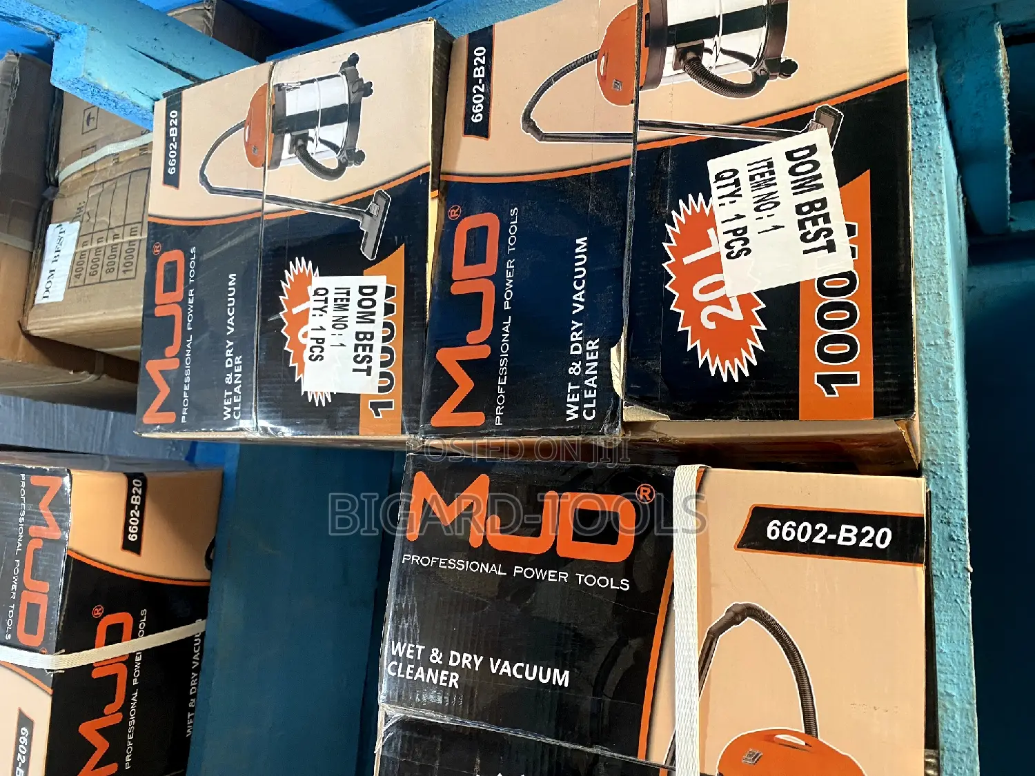 Vacuum Cleaners 1000W, 20L MJD