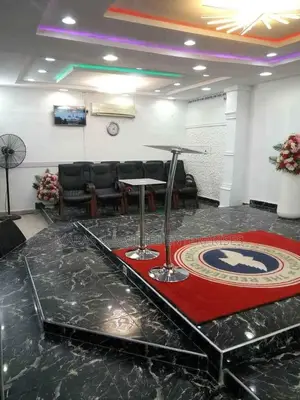 Acrylic Pulpit With Mic Holder