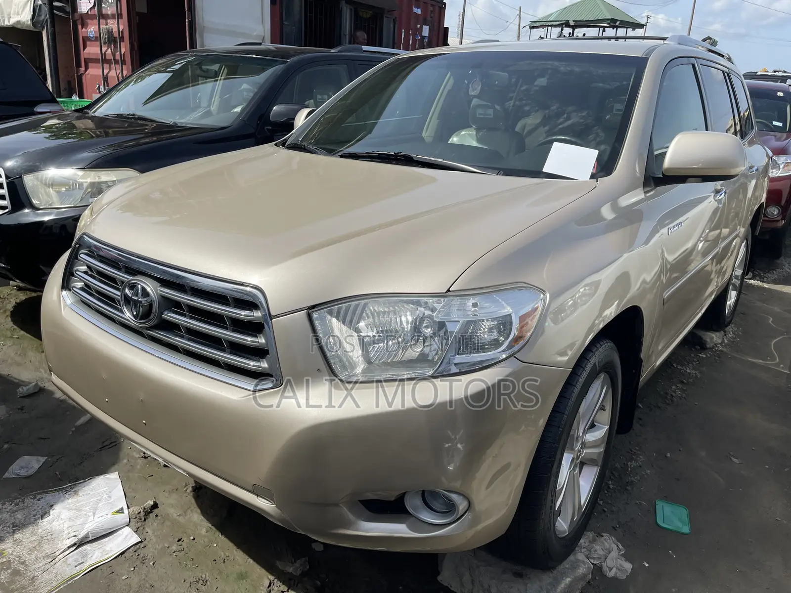 Toyota Highlander 2009 Gold