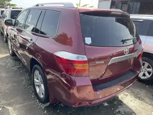 Toyota Highlander 2009 Red