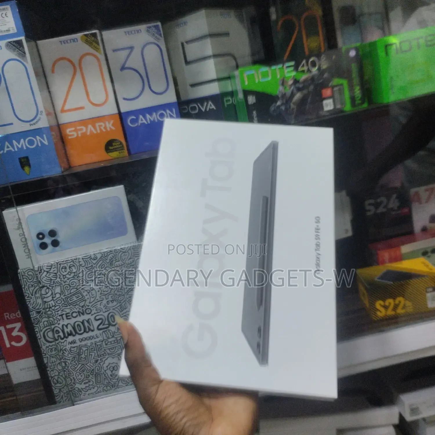 New Samsung Galaxy Tab S9 FE+ 256 GB Black
