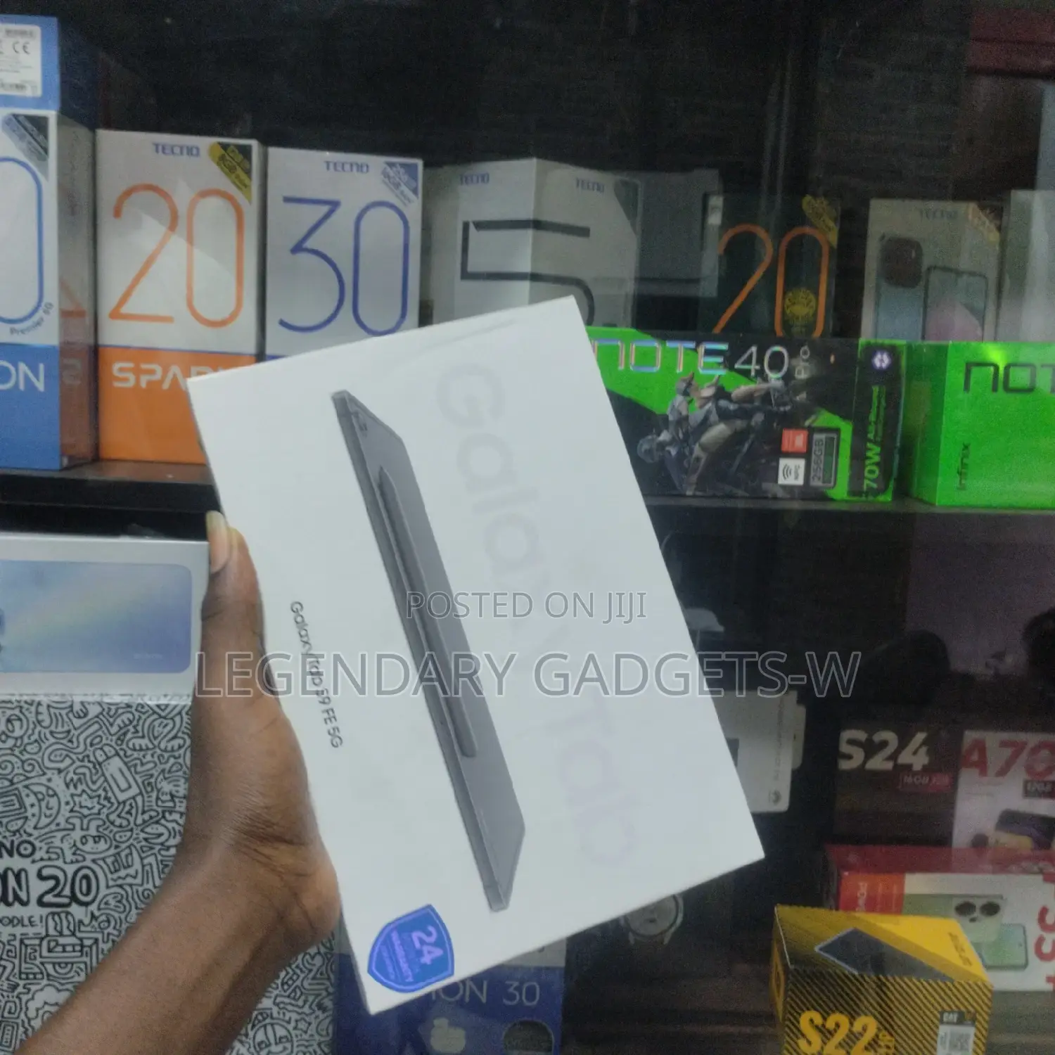 New Samsung Galaxy Tab S9 FE 128 GB Black