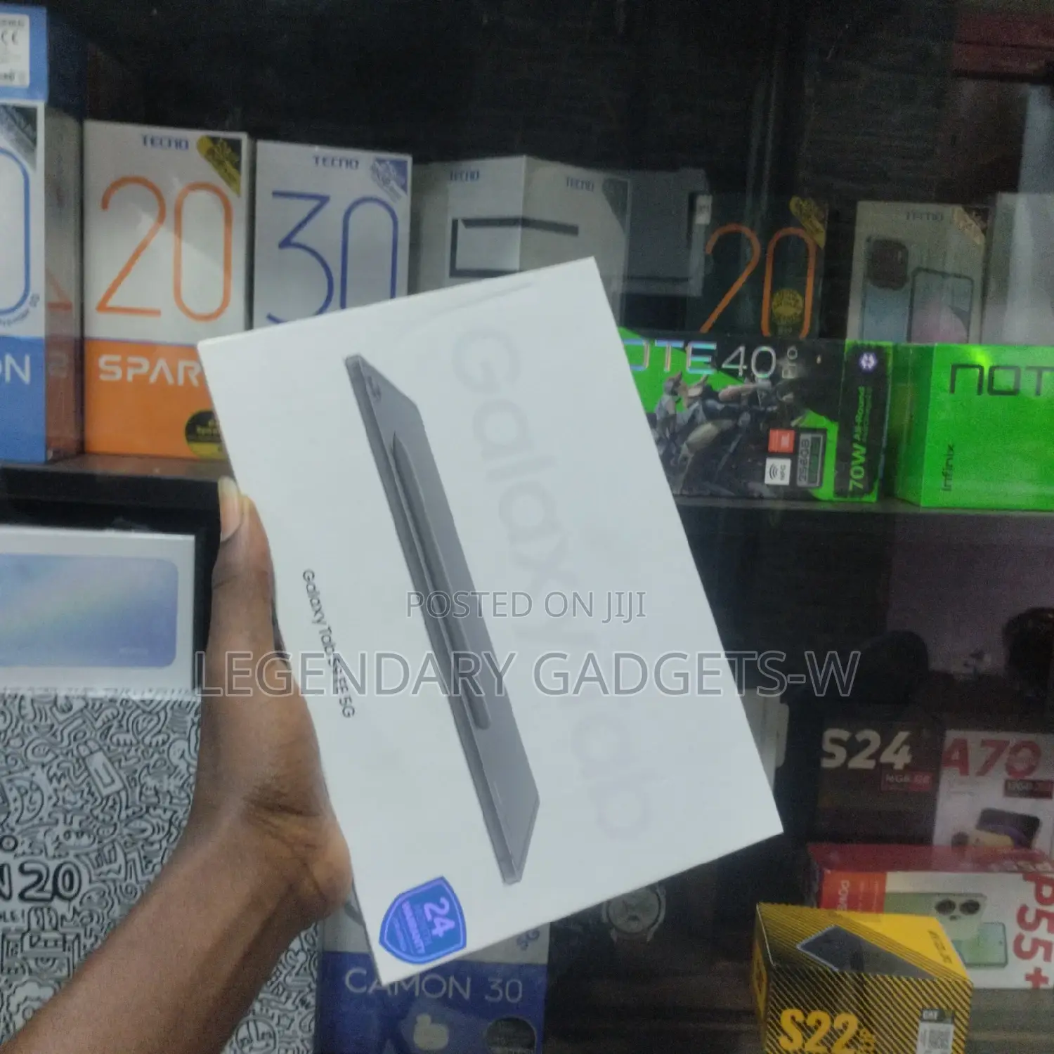 New Samsung Galaxy Tab S9 FE 128 GB Black