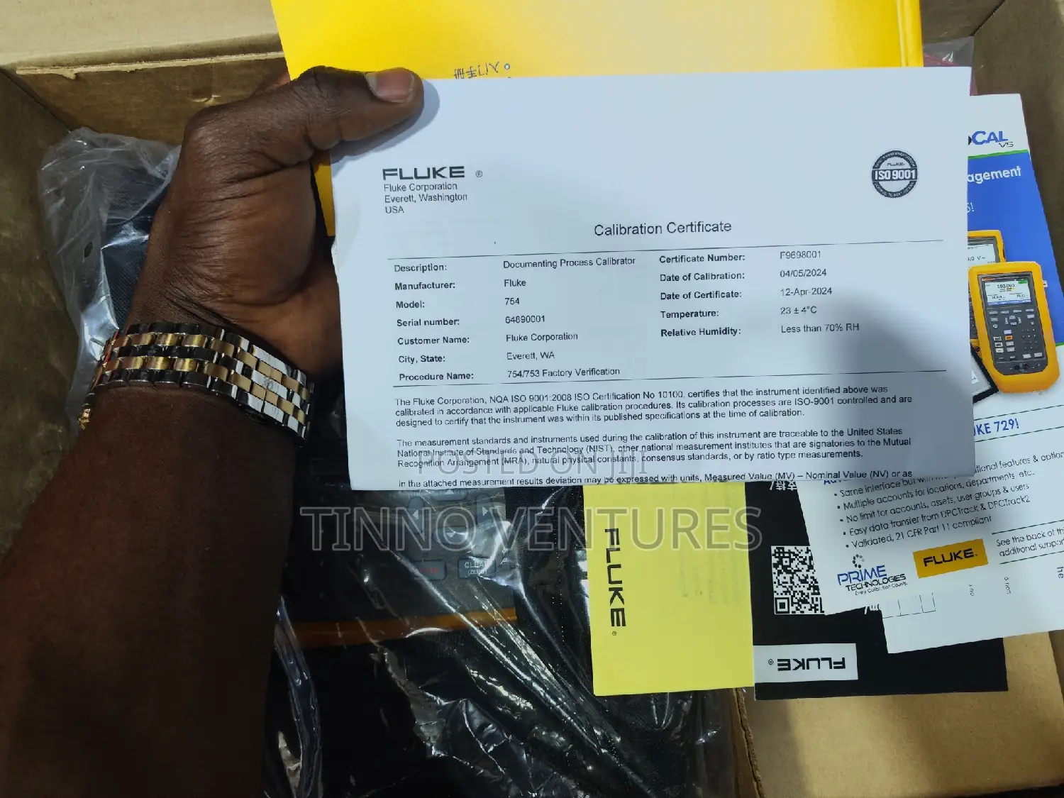 Fluke 754 Documenting Process Calibrator