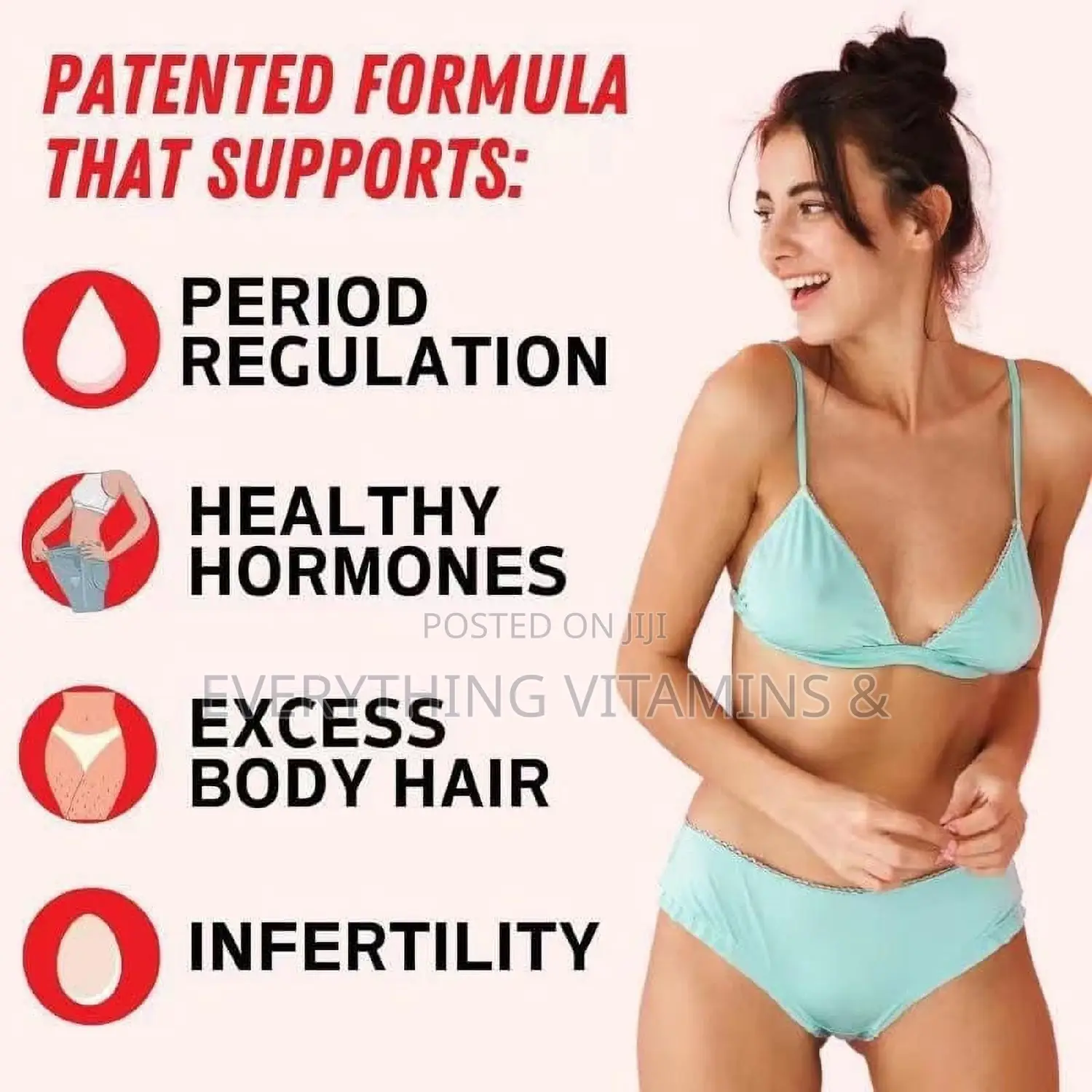 Original Happy Hormones Pcos Support Supplement 120 Caps (Original)
