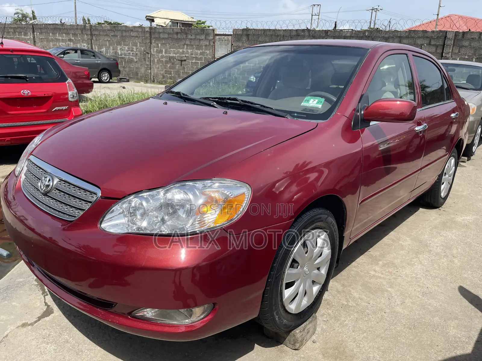 Toyota Corolla 2007 Red