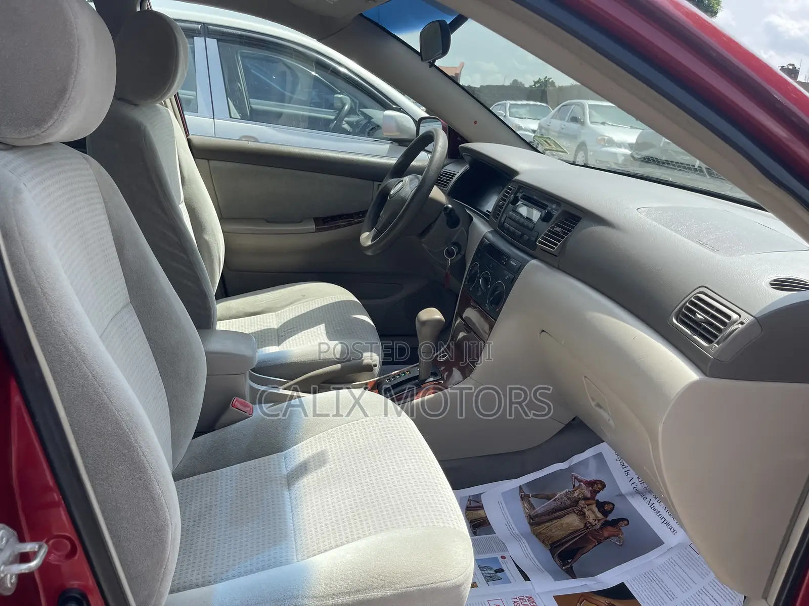 Toyota Corolla 2007 Red