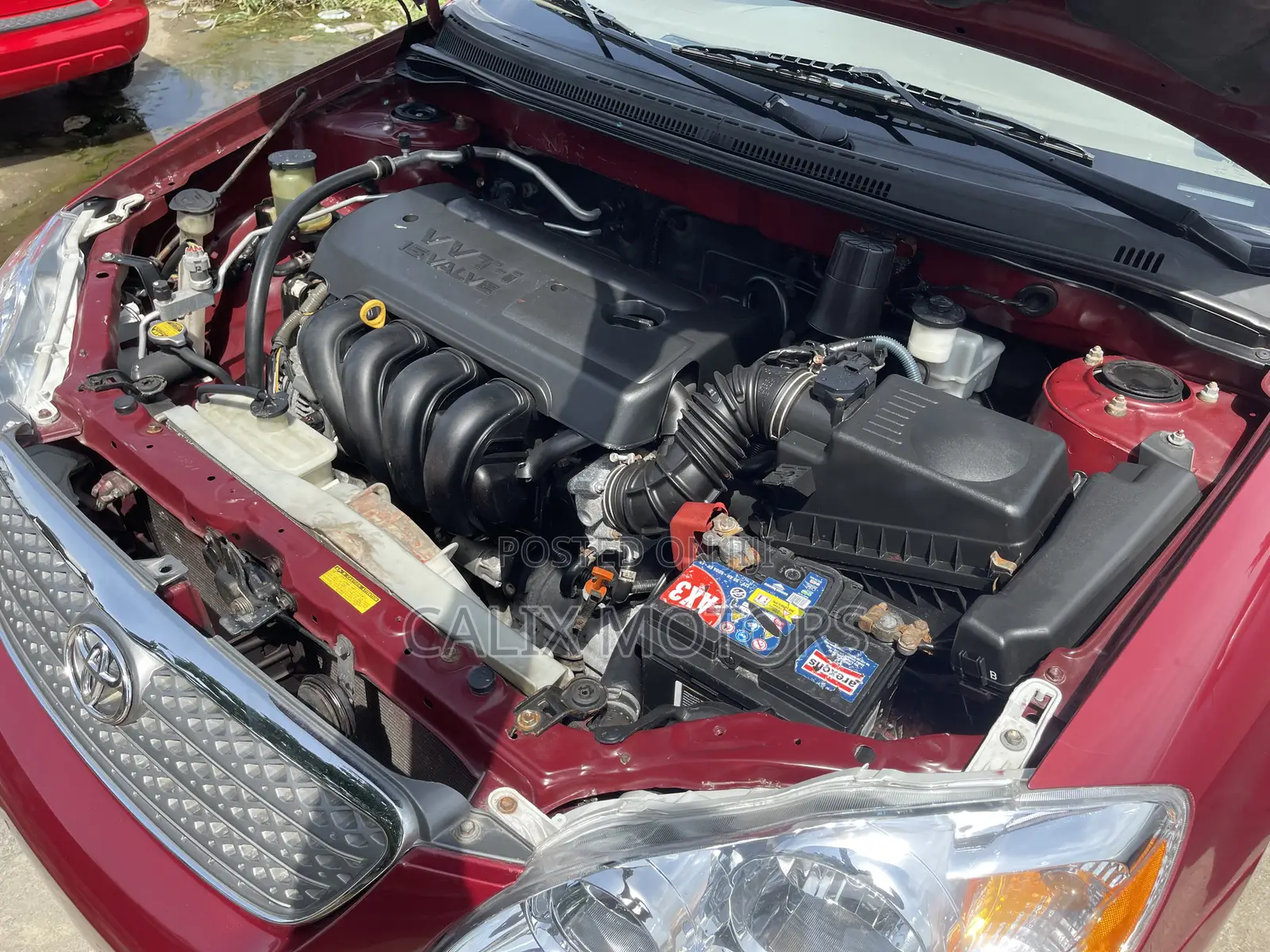 Toyota Corolla 2007 Red